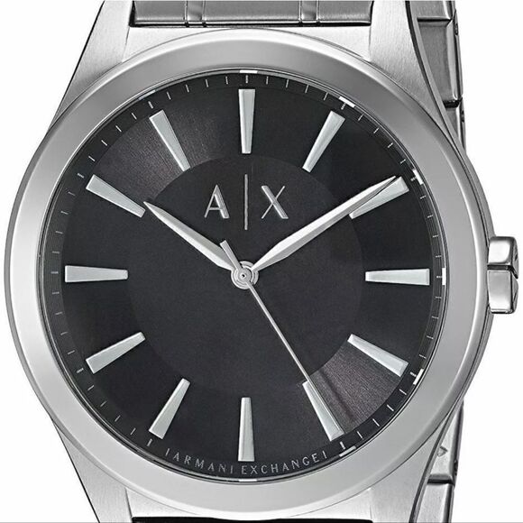 Armani Exchange Men's AX2320 Silver Quartz Watch - Picture 2 of 14